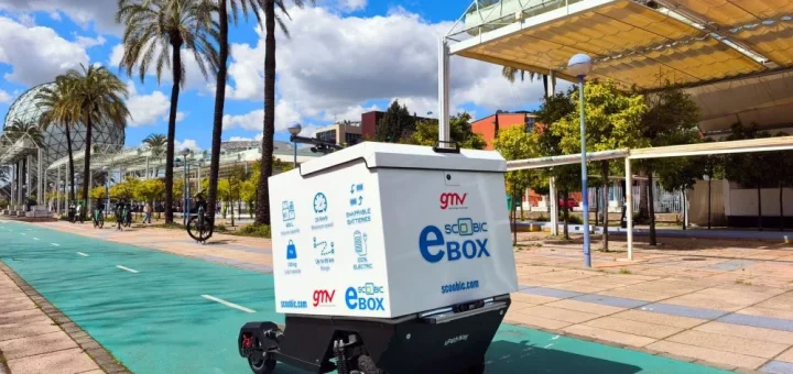 Nowy autonomiczny pojazd elektryczny do miejskiej dostawy