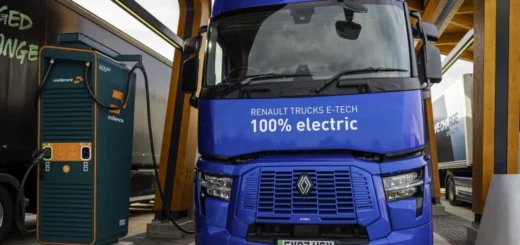 Mapa publicznych ładowarek dla ciężarówek EV