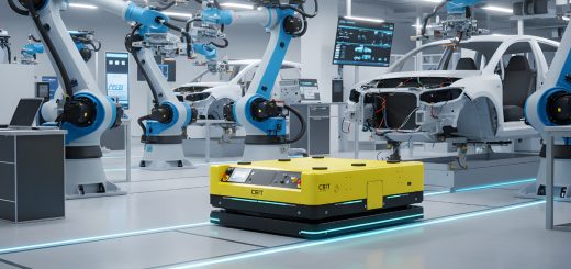 Rewolucja w ciężkim transporcie: Zaawansowane AGV zmniejszają ryzyko w produkcji baterii
