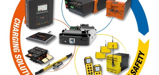 Indukcyjne i przewodzące ładowanie baterii AGV