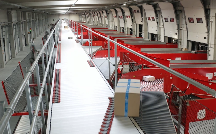 Zautomatyzowany nowy DC dla południowoafrykańskiego kuriera