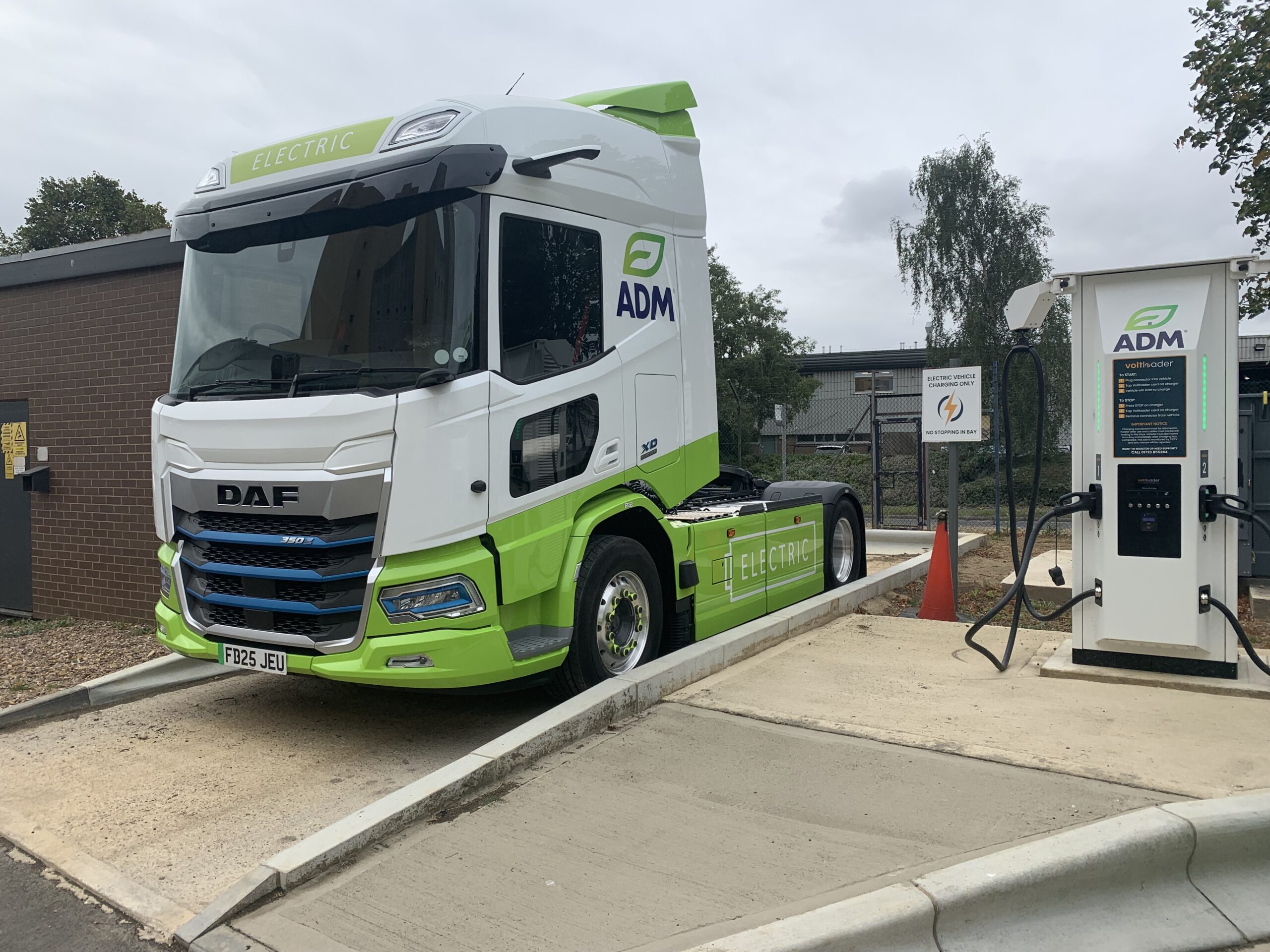 ADM pokazuje, jak skalować elektryczny transport ciężki
