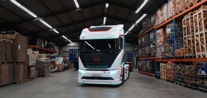 Elektryczny transport ciężki BYD opiera na zarządzaniu energią