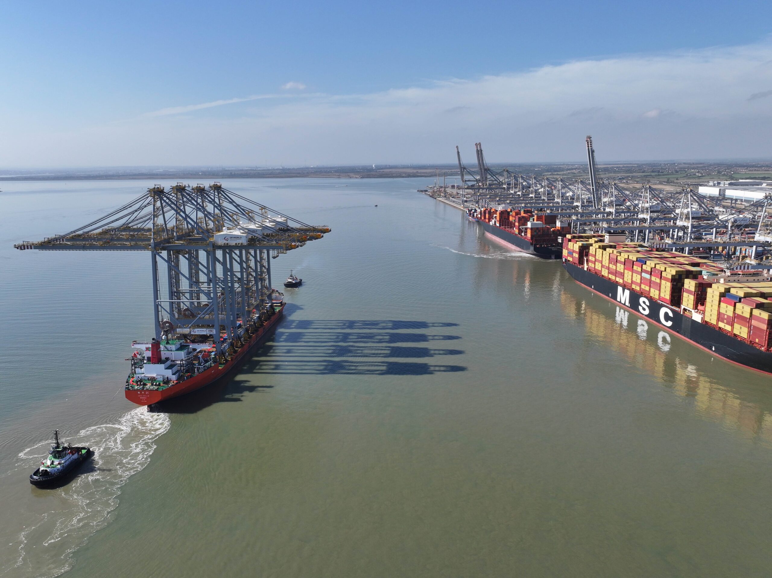 Rozbudowa portów DP World łączy automatyzację z elektryfikacją
